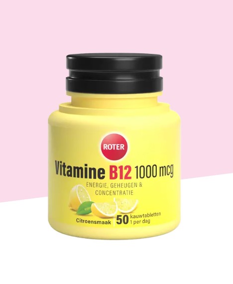 Roter Vitamine B12 1000Mg Citroen 50 Stuks