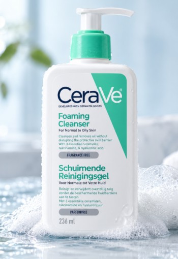 Cerave Schuimende reinigingsgel (236 Milliliter)