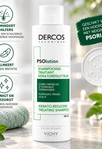 Vichy Dercos psolution shampoo (200 ml)