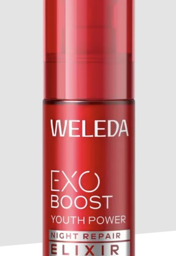 Weleda Exo night repair elixir granaatappel astaxanthine 30 Milliliter