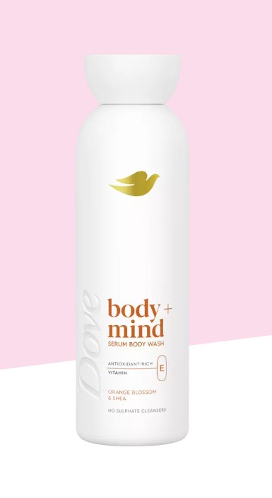 Dove Body+Mind Orange Blossom & Shea Serum Douchegel 350 ML