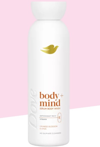 Dove Body+Mind Orange Blossom & Shea Serum Douchegel 350 ML