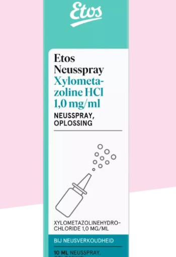 Etos Neusspray Xylometazoline HCl 1,0 MG/ 10ML
