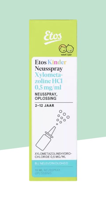 Etos Kind Neusspray Xylometazoline HCI 0,5 MG/ 10ML