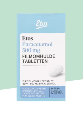 Etos Paracetamol 500 MG Pot 24 stuks 