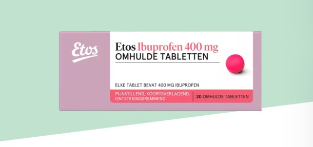 Etos Ibuprofen 400 MG Omhulde Tabletten 20 stuks