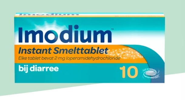 Imodium 2mg smelt (10 Stuks)