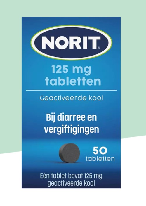 Norit 125 mg (50 Tabletten)