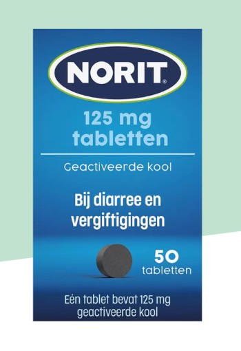 Norit 125 mg (50 Tabletten)
