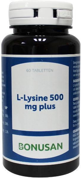 Bonusan L-Lysine 500 Complex (60 Tabletten)