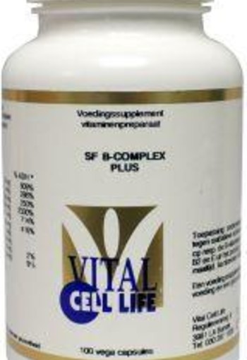 Vital Cell Life Vitamine B complex spec form/Q10/lipon (100 Capsules)