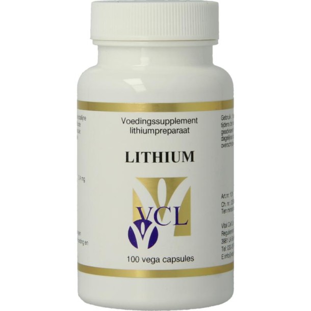 Vital Cell Life Lithium 400 mcg (100 Vegetarische capsules)