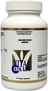 Vital Cell Life Magnesium amino 100mg (100 Vegetarische capsules)