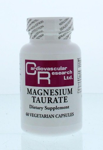 Cardio Vasc Res Magnesium tauraat (60 Capsules)