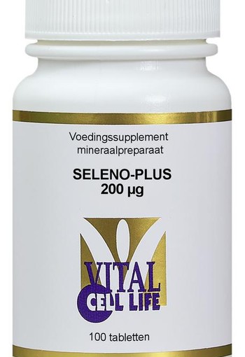 Vital Cell Life Seleno plus seleniummethionine 200 mcg (100 Tabletten)