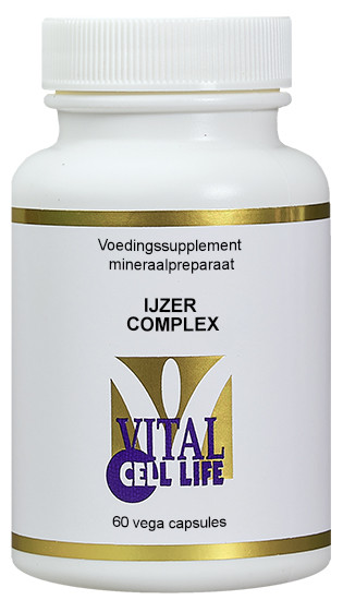 Vital Cell Life IJzer complex (60 Vegetarische capsules)