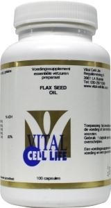 Vital Cell Life Flax seed oil 1000mg (100 Softgels)