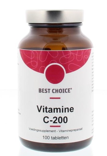 TS Choice Vitamine C 200 mg & bioflavonoiden (100 Tabletten)