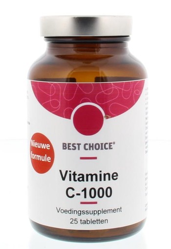 TS Choice Vitamine C 1000 mg & bioflavonoiden (25 Tabletten)