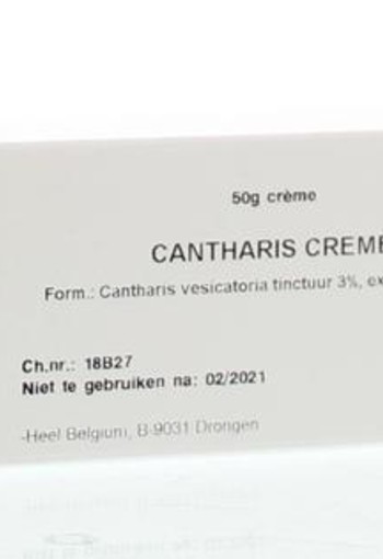 Homeoden Heel Cantharis zalf/creme (50 Gram)