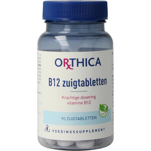 Orthica Vitamine B12 (90 Zuigtabletten)