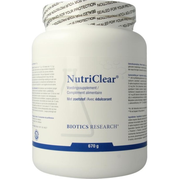 Biotics Nutriclear (670 Gram)