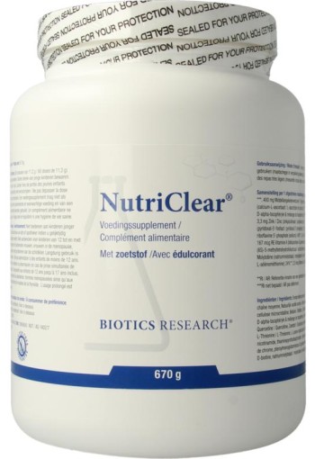 Biotics Nutriclear (670 Gram)
