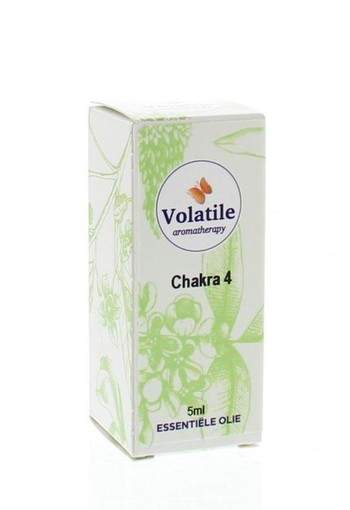 Volatile Chakra olie 4 hart puur (5 Milliliter)