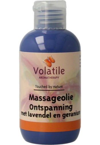 Volatile Massageolie ontspanning lavendel geranium (100 Milliliter)
