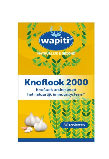 Wapiti Knoflook 2000 (30 Tabletten)