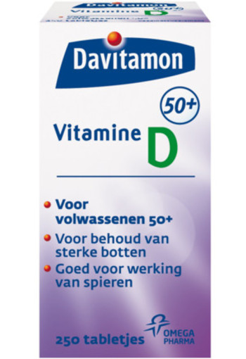 Davitamon Vitamine D 50+ 250tb