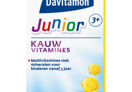 Davitamon Junior 3+ Kauwvitamines Banaan 120kt