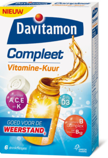 Davitamon Weerstand Compleet Vitamine Kuur 6st