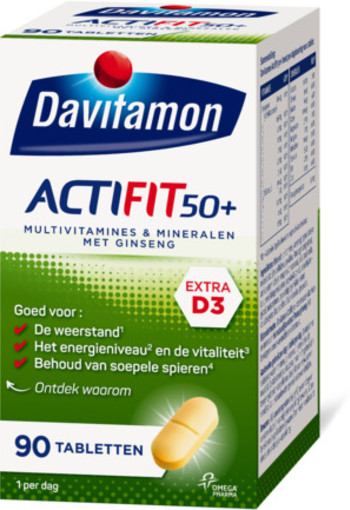 Davitamon Actifit 50+ 90tab