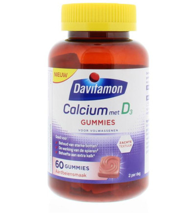 Davitamon Calcium + D Gummies 60st