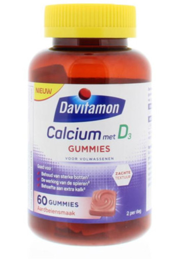 Davitamon Calcium + D Gummies 60st