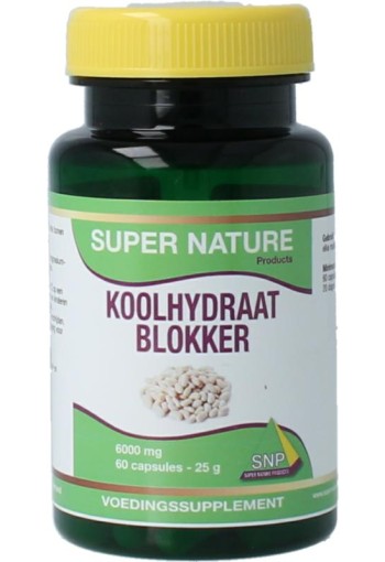 SNP Koolhydraat blokker 6000mg (60 Capsules)