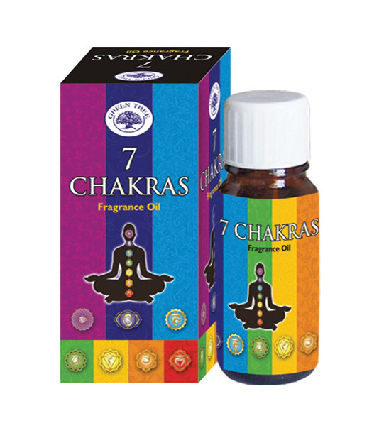 Green Tree Geurolie 7 chakras (10 Milliliter)