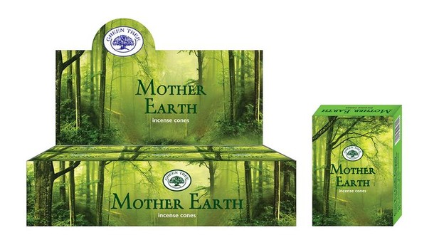 Green Tree Kegelwierook mother earth (10 Stuks)