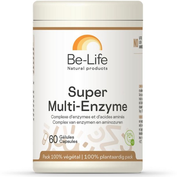 Be-Life Super multi enzyme (60 Softgels)