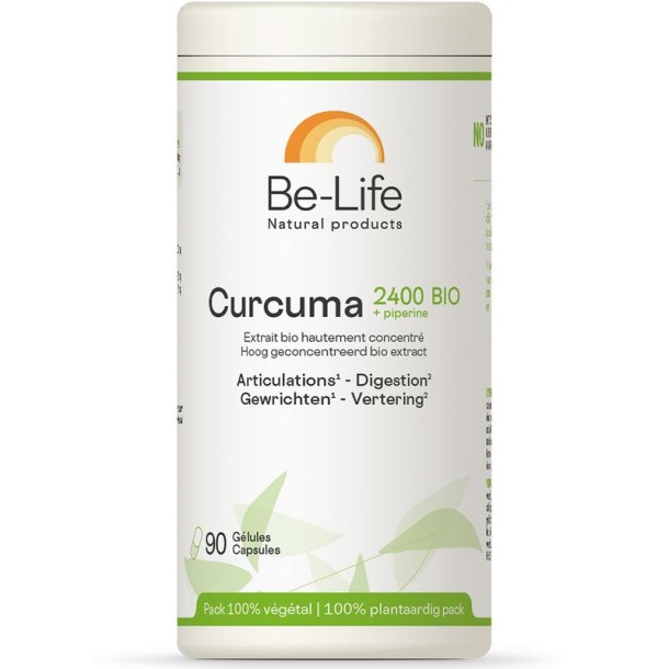Be-Life Curcuma 2400 + piperine bio (90 Softgels)