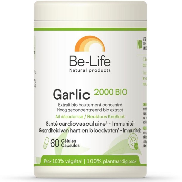 Be-Life Garlic 2000 bio (60 Softgels)