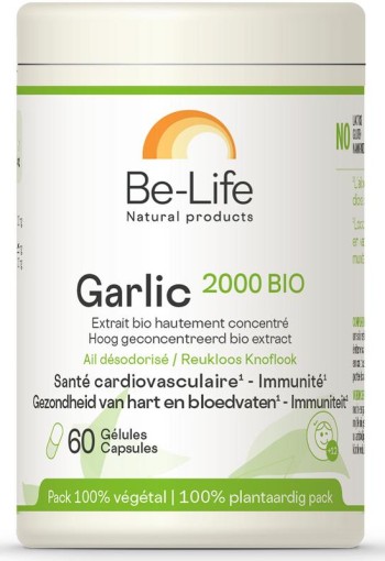 Be-Life Garlic 2000 bio (60 Softgels)
