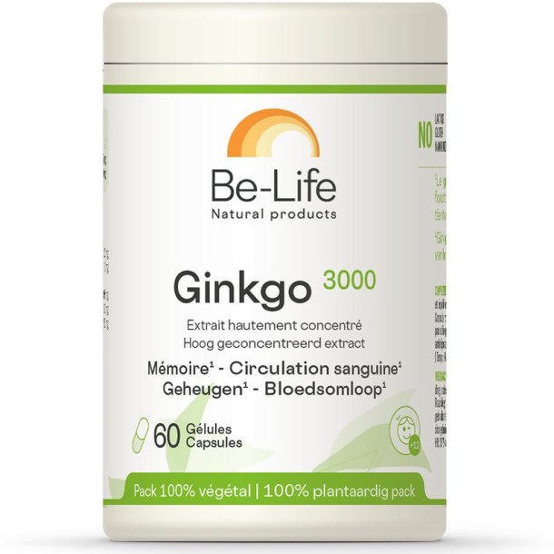 Be-Life Gink-go 3000 (60 Softgels)