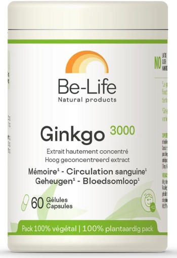 Be-Life Gink-go 3000 (60 Softgels)