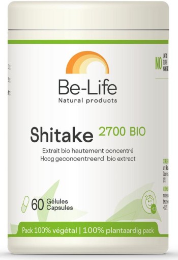 Be-Life Shitake 2700 bio (60 Softgels)