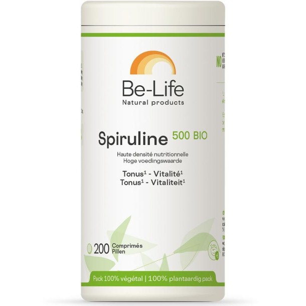 Be-Life Spiruline 500 bio (200 Tabletten)