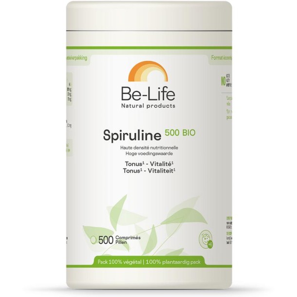 Be-Life Spiruline 500 bio (500 Tabletten)