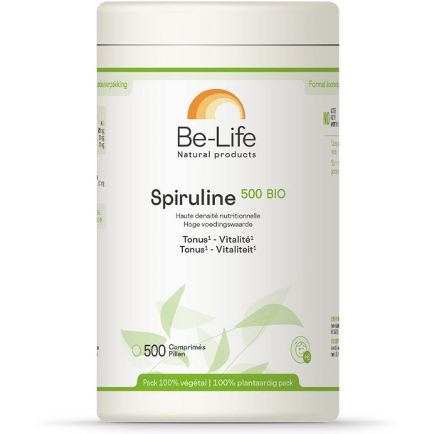 Be-Life Spiruline 500 bio (500 Tabletten)
