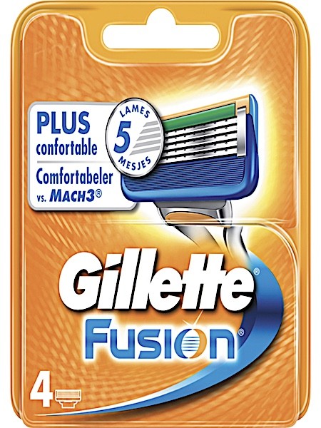 Gillette Fusion Manual Mesjes 4st